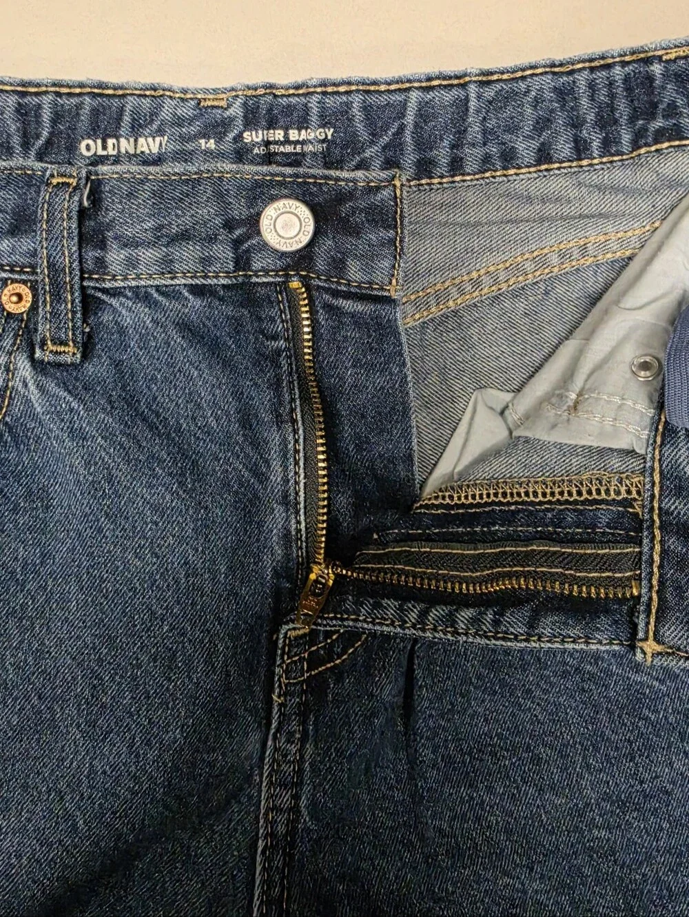 Old Navy Boys Denim Jeans Size 14 - Multiple Washes, Baggy and Super Baggy